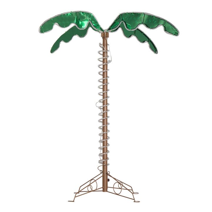 Amazon.com: VINGLI 4FT Lighted Palm Tree for Outside Patio